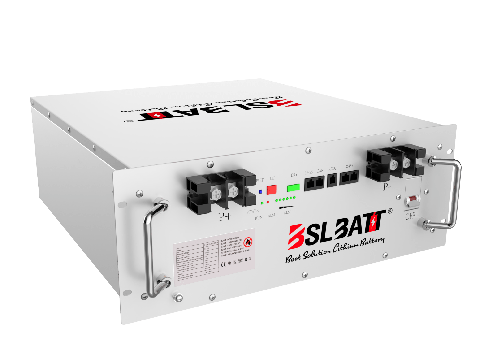 BSLBatt 48V 100AH Lithium Ion Battery ALLECTRIFY bslbatt-48v-100ah-lithium-ion-battery-allectrify