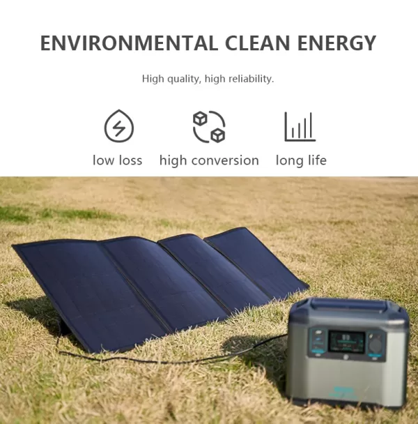 Allectrify EP160 160W Portable Solar Panel Clean energy