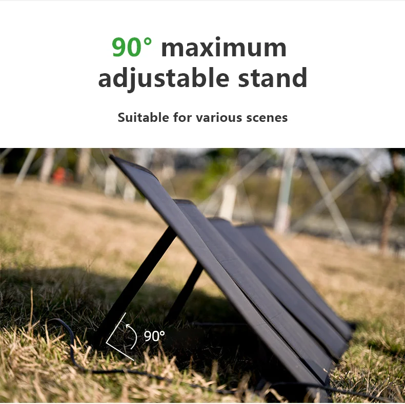 Allectrify EP160 160W Portable Solar Panel Adjustable stand