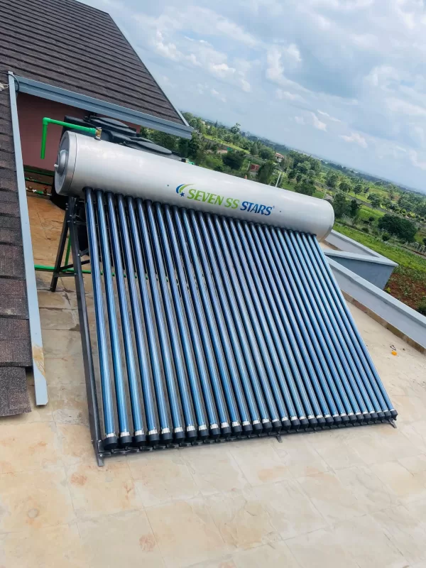 seven ss 200l pressurized solar water heater main