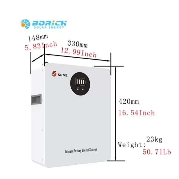 SRNE 24VOLT 100AH LITHIUM BATTERY - Image 2