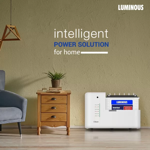 Luminous Icon 1.4KVa Power Backup UPS System for Home