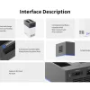 Hithium 200W Portable Power Station Interface