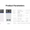 Hithium 200W Portable Power Station Parameters