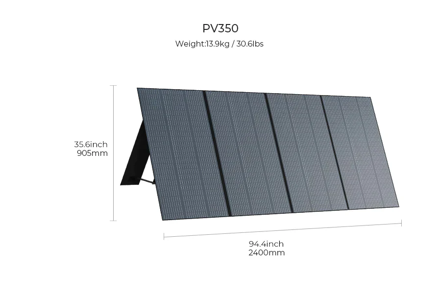 BLUETTI 350W Portable Solar Panel 2 Bluetti 350W Portable solar panel 3