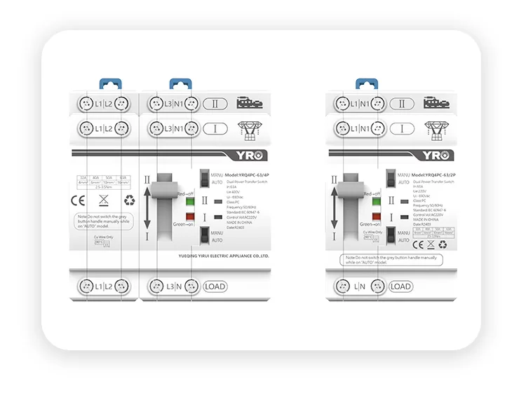 YRO Automatic Changeover Switch 1 YRO Automatic Changeover Switch