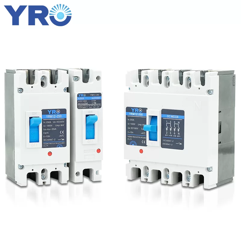 YRO DC Breaker MCCB 550VDC 1 YRO DC Breaker MCCB 550VDC